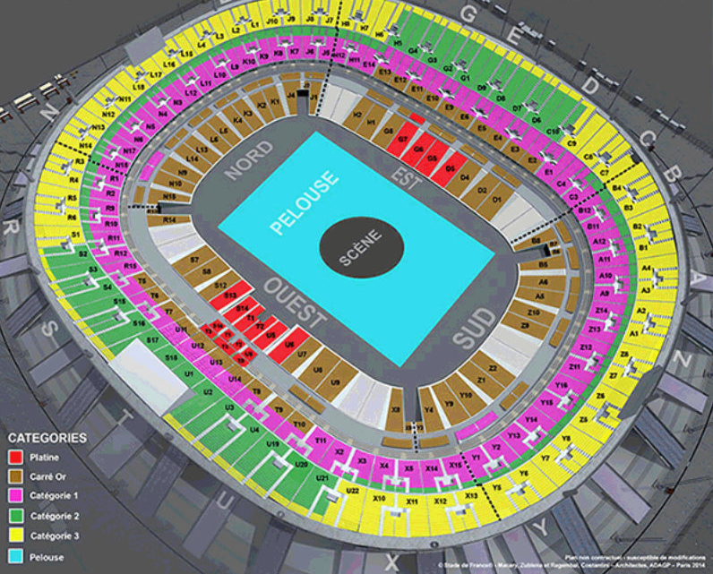 BILLET STADE DE FRANCE JUL 2026 (15/05/26)